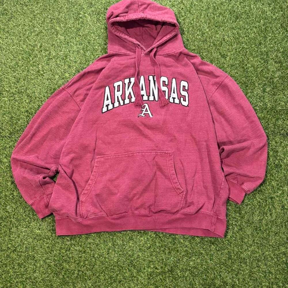 Y2k arkansas razorbacks hoodie with